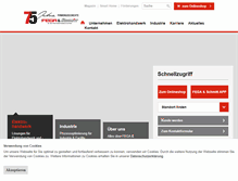 Tablet Screenshot of fega.de